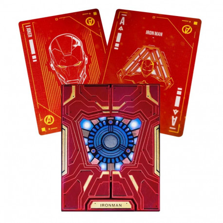 Playing Cards - Difatta Iron Man Civil War Mk 46 Playing Cards With Cosmetic Defects