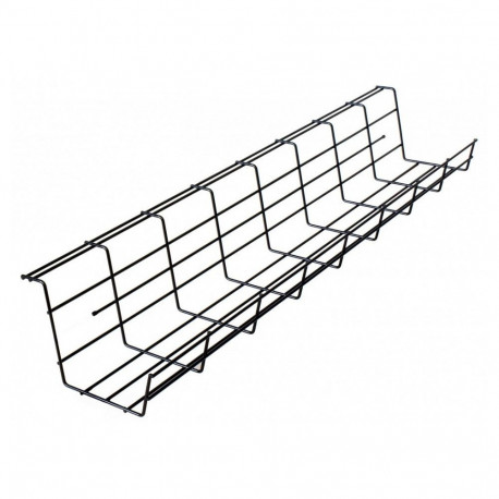 Kaablikanal/kaablirenn 850mm LSKN2 must metallsõrestik; K-100x L-150mm/ must RAL9005