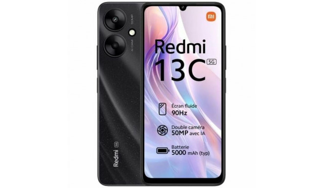 Nutitelefonid Xiaomi Redmi 13C 5G 6,74" Mediatek Dimensity 6100+ 4 GB RAM 128 GB Must