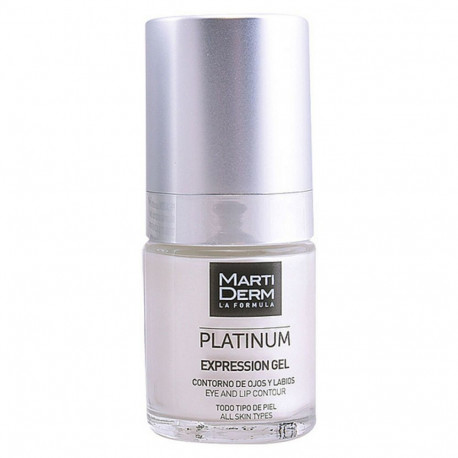Treatment for Eye and Lip Area Martiderm Platinum Expression 15 ml