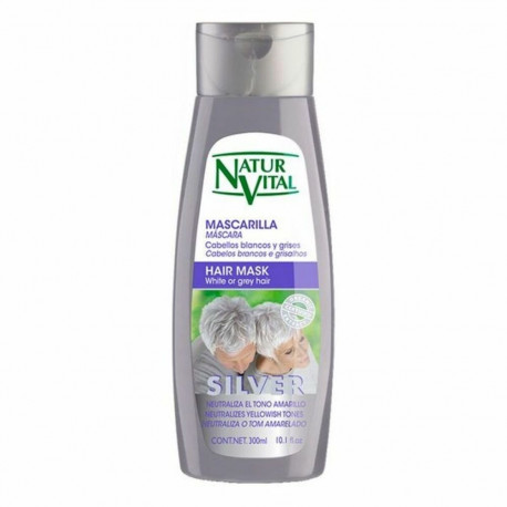 Mask for Grey Hair Naturaleza y Vida 8414002070459 300 ml
