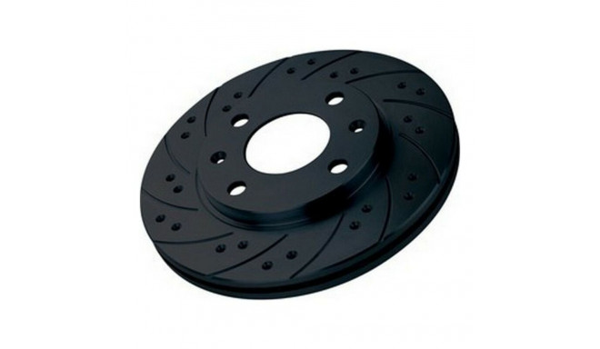 Brake Discs Black Diamond K024COM Solid Front 12 Stripes Drill