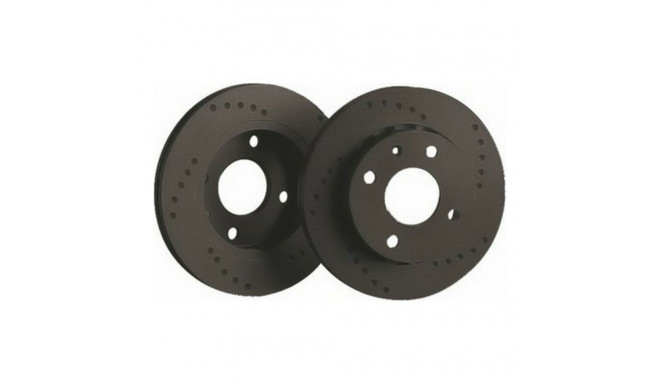 Brake Discs Black Diamond KBD1816CD Ventilated Rear Drill