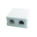 Gembird CABLE ACC MOUNT BOX 2XCAT5E/NCAC-HS-SMB2