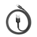 Baseus CABLE LIGHTNING TO USB 2M/GRAY/BLACK CALKLF-CG1 Baseus CABLE LIGHTNING TO USB 2M/GRAY/BLACK CALKLF-CG1