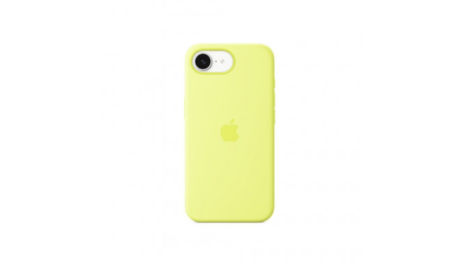 Apple iPhone16e Silicone Case Neon Yellow |