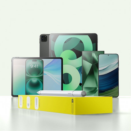 Baseus Baseus Smooth Writing III 3in1 Passive Stylus - Non-magnetic Version - White