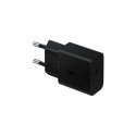 Samsung Samsung EP-T1510XBEGEU 15W PD USB-C AFC Wall Charger with USB-C Cable - Black