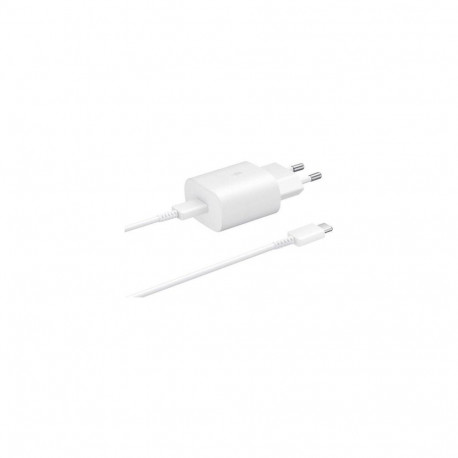 Samsung Samsung Travel Quick charger Type-C to Type-C 25W, 1M EP-TA800XWEGWW White