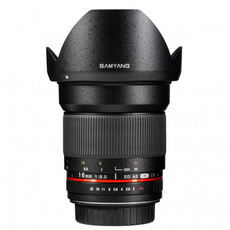 Samyang 16mm f/2.0 lens for Canon M