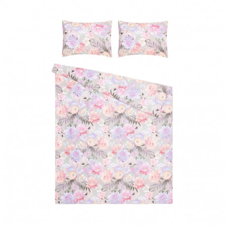 BED COV SET POLIERE PERCALE 160x200CM