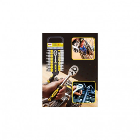 WMC Tools 28-osaline padrunite ja otsikute komplekt