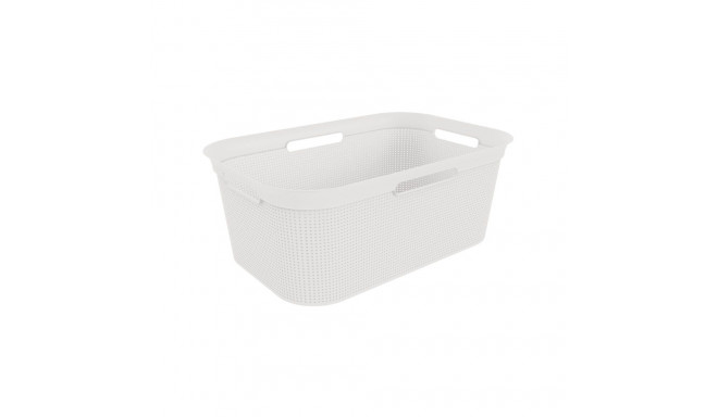 pesukorv BRISEN 41L valge