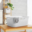 pesukorv BRISEN 41L valge