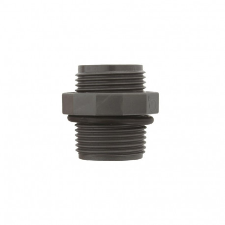 PVC nippel 1-tolline M x 1-tolline M