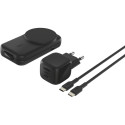 Belkin UltraCharge 25W Qi2 magnetiline 2-in-1 laadimisklapp must WIZ038kqBK Belkin UltraCharge 25W Qi2 magnetiline 2-in-1 laadimisklapp must WIZ038kqBK