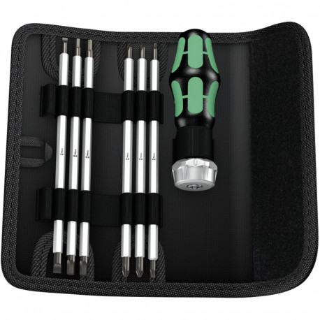 WERA Kraftform Kompakt Vario RA hoidik hammasratta funktsiooniga