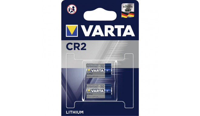 10x2 Varta Professional CR 2 PU inner box