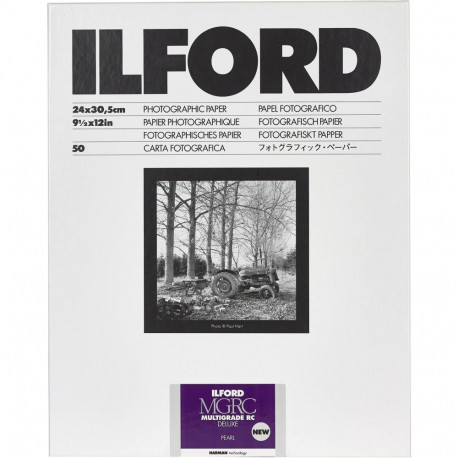 1x 50 Ilford MG RC DL 44M 24x30 fotopaber