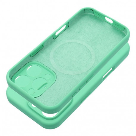 Case for iPhone 17 PRO Silicone 2mm zgodny z MagSafe mint