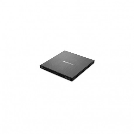 Verbatim External slimline, Blu-ray burner (black, USB 3.1 Gen 1 (type-C))