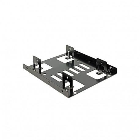 Delock adapter 3.5 inch> 2x 2.5 inch black