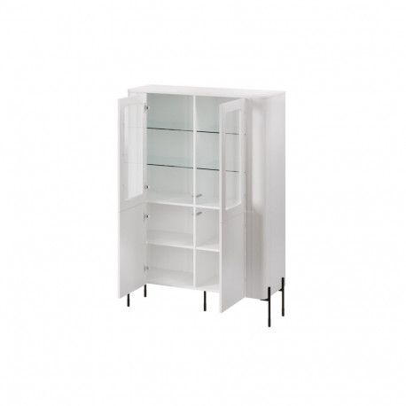 Cama VERA vitriinkapp 110x40x160 matt valge