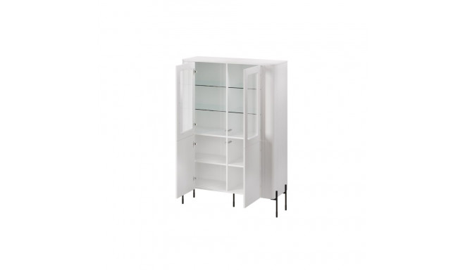 Cama VERA display cabinet 110x40x160 matt white