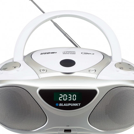 Blaupunkt BB14WH CD-mängija CD-salvesti hõbedane valge