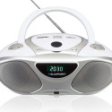 Blaupunkt BB14WH CD player CD recorder Silver, White