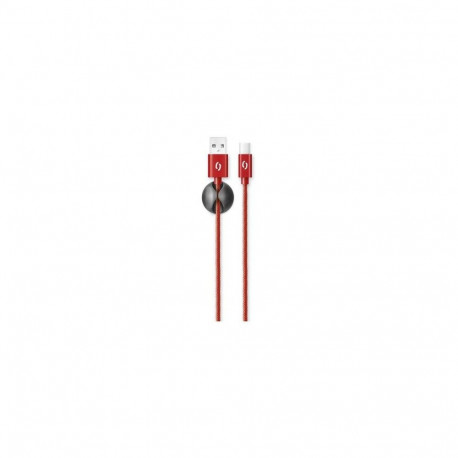 Aligator DATKP12 USB cable USB 2.0 1 m USB A USB C Red