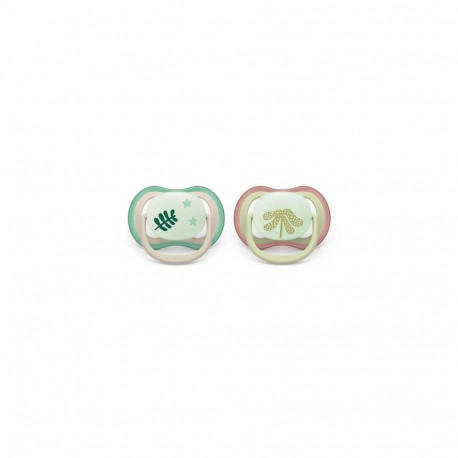 Philips AVENT SCF376/31 baby pacifier Classic baby pacifier Beige, Green, Light Green