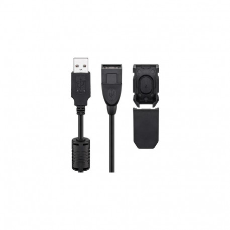 Goobay 93284 USB cable USB 2.0 2 m USB A Black