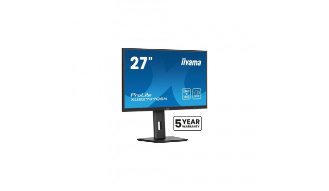 iiyama ProLite XUB2797QSN-B2 computer monitor 68.6 cm (27&quot;) 2560 x 1440 pixels Quad HD LED 