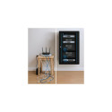 Extralink Rackmount cabinet 12U 600x450 Black wall mounted