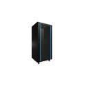 Extralink Rackmount cabinet 27U 600x600 Black standing