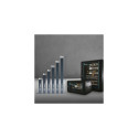 Extralink Rackmount cabinet 18U 600x600 Black wall mounted