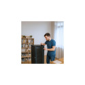 Extralink Rackmount cabinet 15U 600x450 Black wall mounted