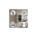 Extralink Rackmount cabinet 15U 600x450 Gray wall mounted