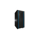 Extralink Rackmount cabinet 27U 600x800 Black standing