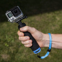 Caruba Padded Floating Handgrip GoPro Mount (Zwart / Blauw)