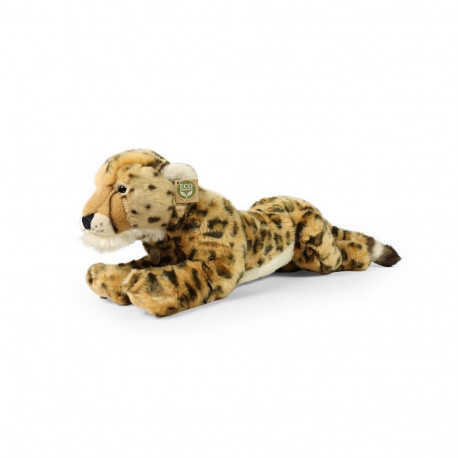 Rappa - Pluszowa realistyczna maskotka Gepard leżący 48 cm Eco-Friendly