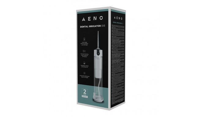 AENO Dental Irrigator with Magnetic nozzles: 3.7V 8W 2500mAh 240ML