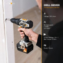 Batavia B.V. 18V Drill Driver - Without Battery and Charger in BMC Batavia B.V. 18V Drill Driver - Without Battery and Charger in BMC