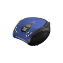 New! Lenco CD player blue/black SCD-24 Blue/Black