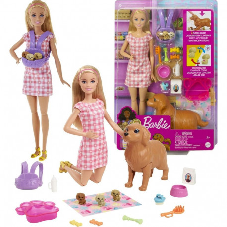 BARBIE kutsikate vastsündinu komplekt (HCK75)