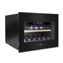 Caso Wine Cooler WineDeluxe E 18 energiatõhususklass G integreeritud 18 pudelit kompressortehnoloogi