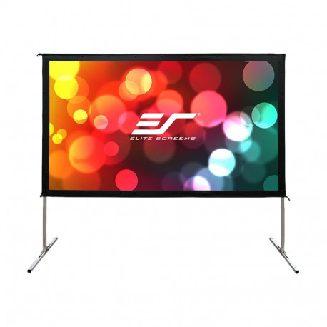 Elite Screens | Yard Master 2 Mobile Outdoor screen WV-Dual | OMS100H2-DUAL | Diagonal 100 " | 16:9 