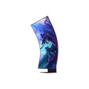 LCD Monitor|SAMSUNG|55"|Gaming/Curved|Panel VA|3840x2160|16:9|165Hz|Matte|1 ms|Speakers|Pivot|Height