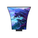 LCD Monitor|SAMSUNG|55"|Gaming/Curved|Panel VA|3840x2160|16:9|165Hz|Matte|1 ms|Speakers|Pivot|Height